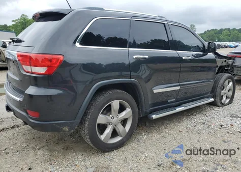 2012 Jeep Grand Cherokee Overland z USA, uszkodzony, nr VIN 1C4RJFCT6CC270186